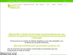 Sites similar to verdealamexicana.com.mx