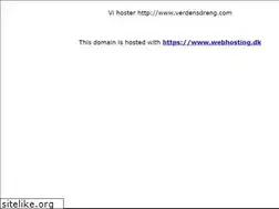 Sites similar to verdensdreng.com