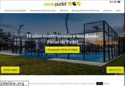 Sites similar to verdepadel.com