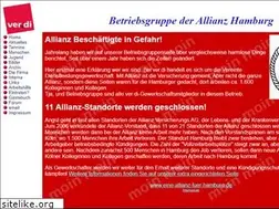 Sites similar to verdi-allianz.de