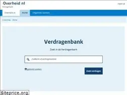 Sites similar to verdragenbank.overheid.nl