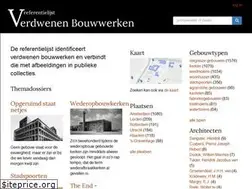 Sites similar to verdwenengebouwen.nl