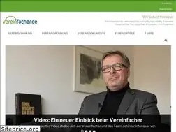 Sites similar to vereinfacher.de