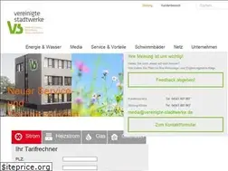 Sites similar to vereinigte-stadtwerke.de