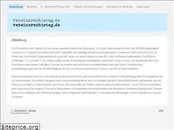 Sites similar to vereinsrechtstag.de