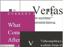Sites similar to verfassungsblog.de