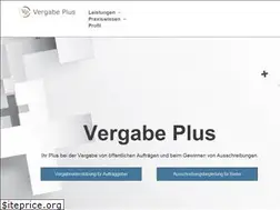 Sites similar to vergabe.plus