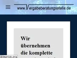 Sites similar to vergabeberatungsstelle.de