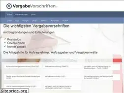 Sites similar to vergabevorschriften.de