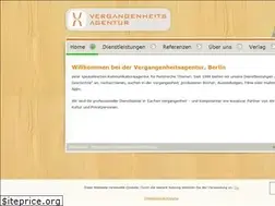 Sites similar to vergangenheitsagentur.de