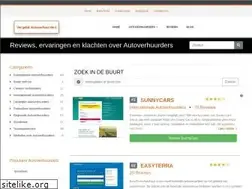 Sites similar to vergelijkautoverhuurders.nl
