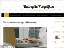 Sites similar to vergelijkdatingsites.nl