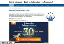 Sites similar to vergelijkloterij.nl