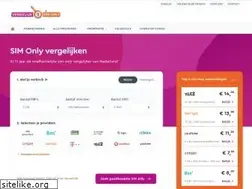 Sites similar to vergelijksimonly.nl
