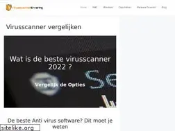 Sites similar to vergelijkvirusscanner.nl