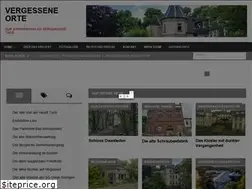 Sites similar to vergesseneorte.com