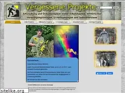 Sites similar to vergesseneprojekte.de