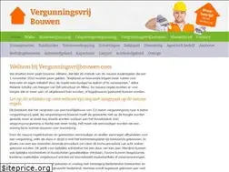 Sites similar to vergunningsvrijbouwen.com