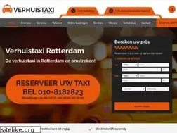 Sites similar to verhuistaxirotterdam.nl