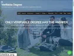 Sites similar to verifiabledegree.com