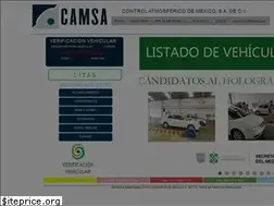 Sites similar to verificentroscamsa.com.mx