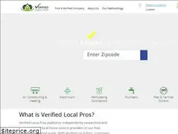 Sites similar to verifiedlocalpros.com