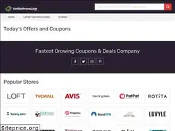 Sites similar to verifiedpromocode.com
