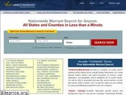 Sites similar to verifyarrestwarrant.com