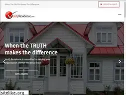 Sites similar to verifyresidence.com