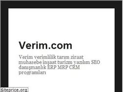 Sites similar to verim.com