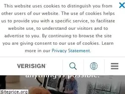 Sites similar to verisigninc.com