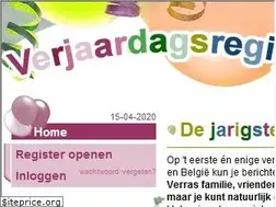 Sites similar to verjaardagsregister.com