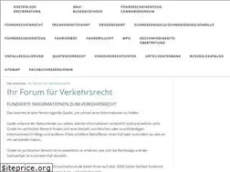 Sites similar to verkehrsrechtsforum.de