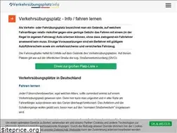 Sites similar to verkehrsuebungsplatz-info.de