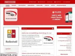 Sites similar to verkvest.is