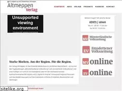 Sites similar to verlag-altmeppen.de