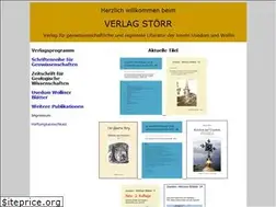 Sites similar to verlag-stoerr.de
