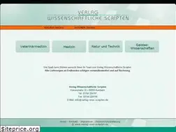 Sites similar to verlag-wiss-scripten.de