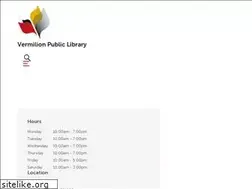 Sites similar to vermilionpubliclibrary.ca