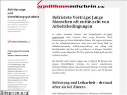 Sites similar to vermittlungsgutschein.info