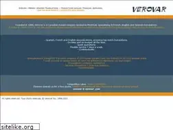 Sites similar to verovar.com
