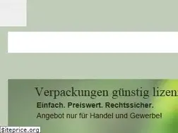 Sites similar to verpackungslizenz.de