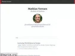 Sites similar to verraes.net