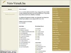 Sites similar to vers-versek.hu