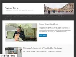 Sites similar to versaillesplus.fr