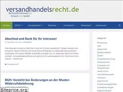 Sites similar to versandhandelsrecht.de