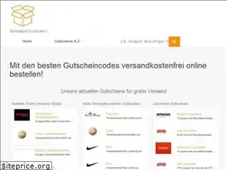 Sites similar to versandkosten.info