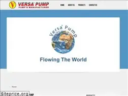Sites similar to versapump.com