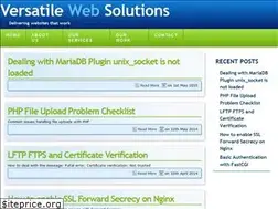 Sites similar to versatilewebsolutions.com
