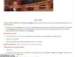 Sites similar to versebyversecommentary.com